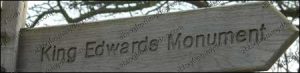 King Edwards Monument sign