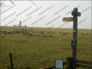 King Edward 1 monument sign