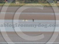 TV Cameraman and Haaf net fisherman TV Cameraman and Haaf net fisherman
