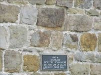Stone engraved by the chief stonemason for this section of Hadrian's Wall, Philipus of the Fifth Cohort.