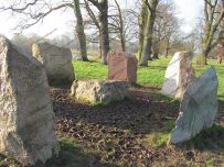 The new stone circle in Carlisle The new stone circle in Carlisle