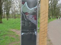 New noticeboards have been installed in Bitts Park New noticeboards have been installed in Bitts Park