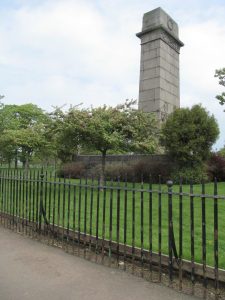 Rickerby Park memorial railings in need of repair Rickerby Park memorial railings in need of repair