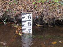 Depth gauge does not have far to go to the top
