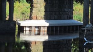 Carlisle rail bridge work to protect central piers