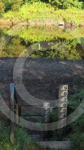 Environment Agency level gauges at The Sheepmount in Carlisle